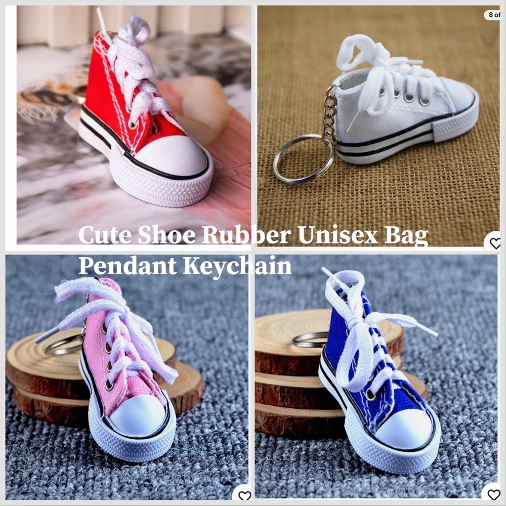 Sneaker Mini Key and Bag Chain
